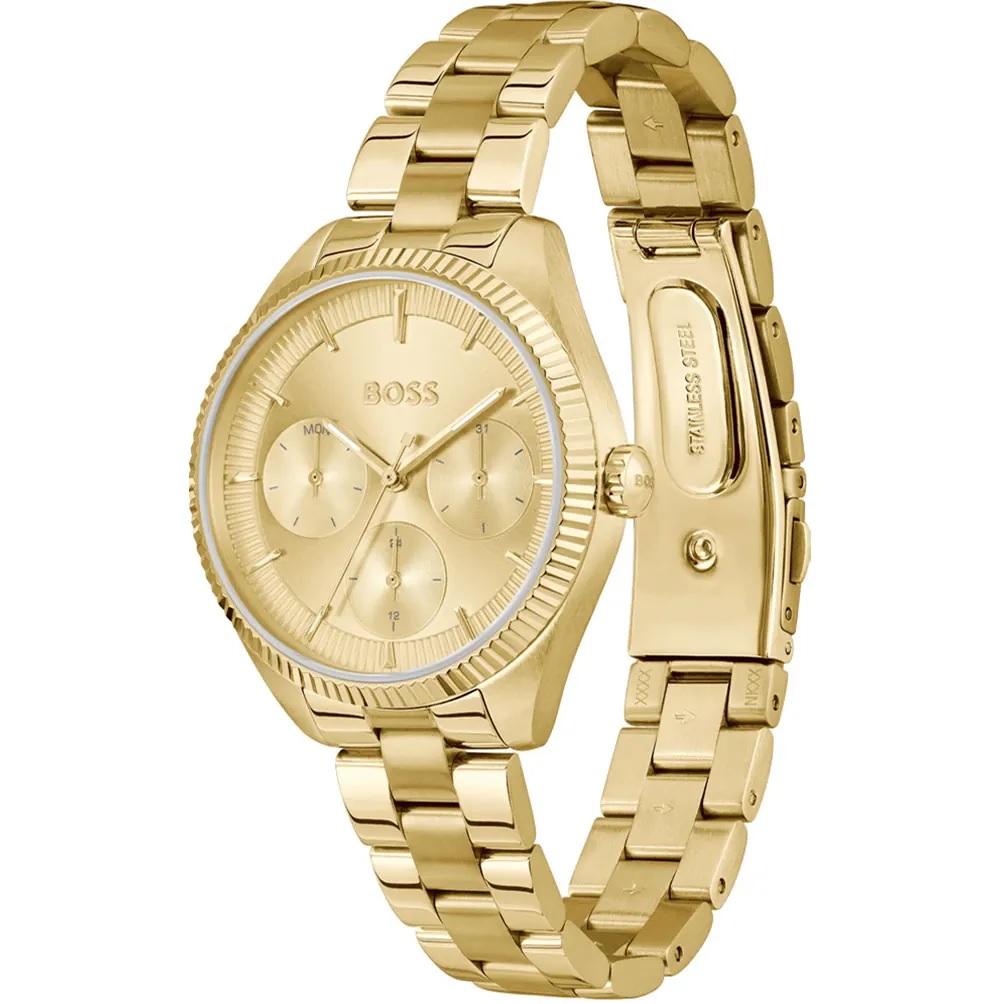 HUGO BOSS Sage Sport 34mm Gold Stainless Steel Bracelet 1502803 - 