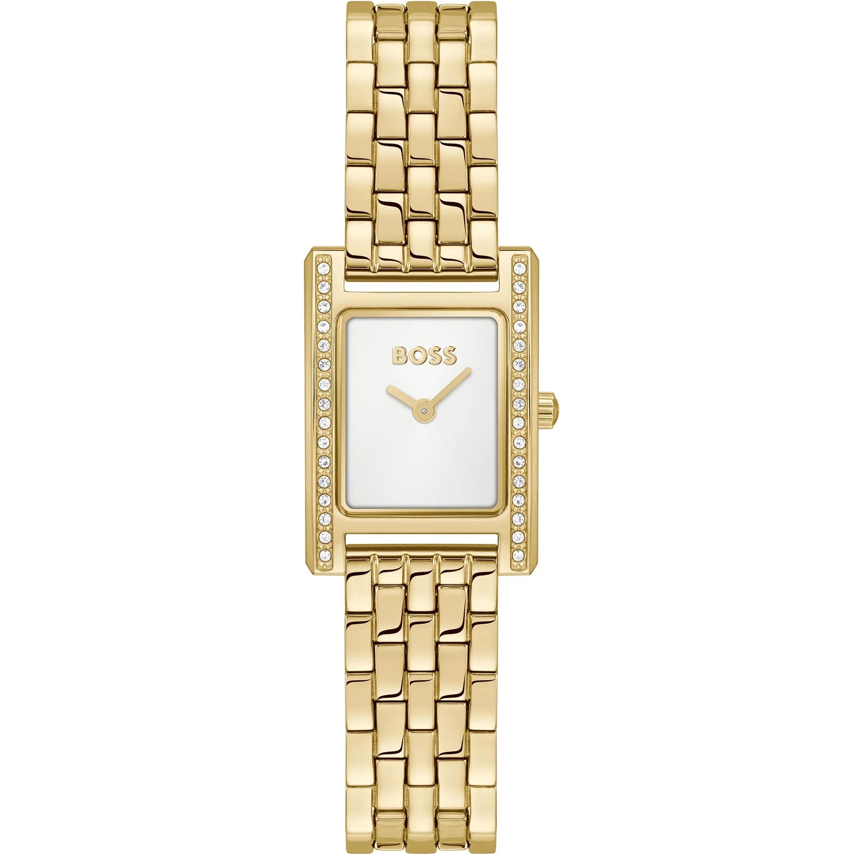 BOSS Lucy White Dial 18mm Gold Stainless Steel Bracelet 1502815 - 