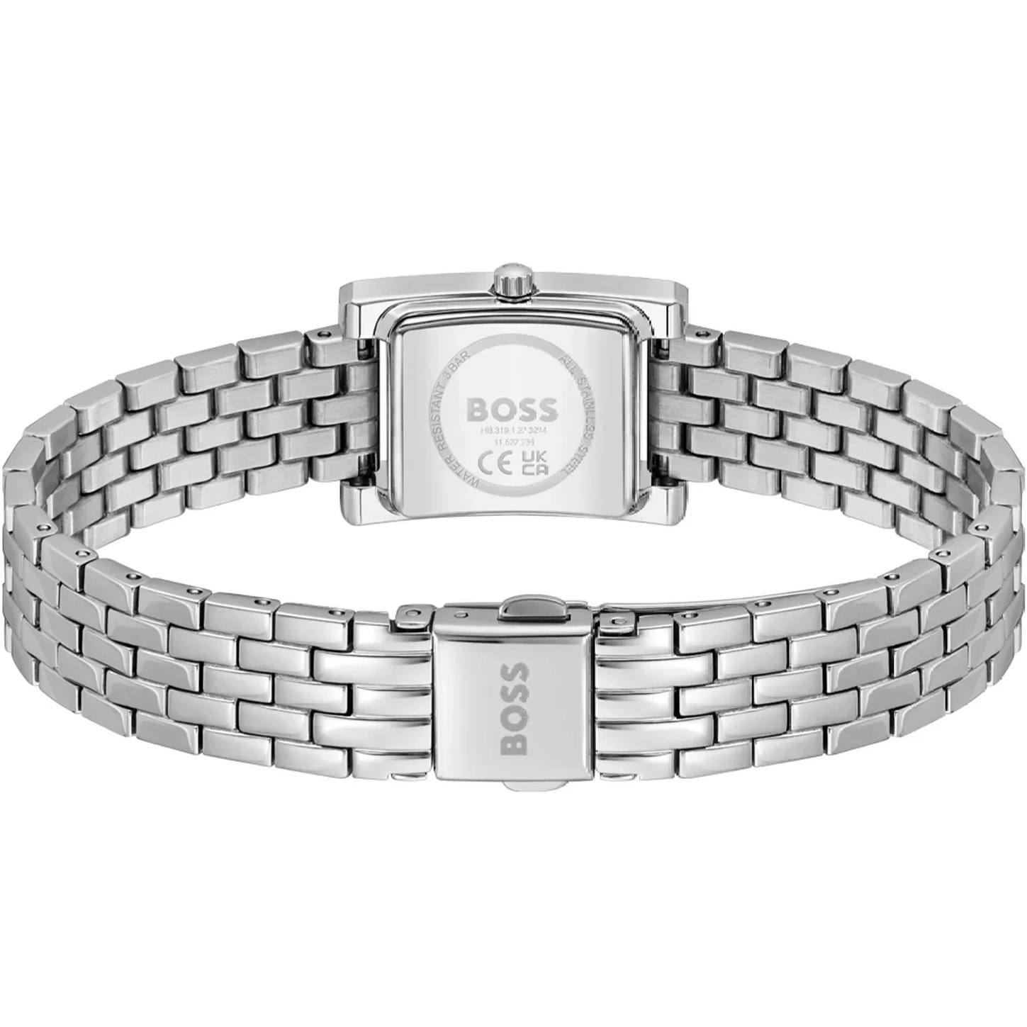 BOSS Lucy Silver Dial 18mm Silver Stainless Steel Bracelet 1502816 - 4