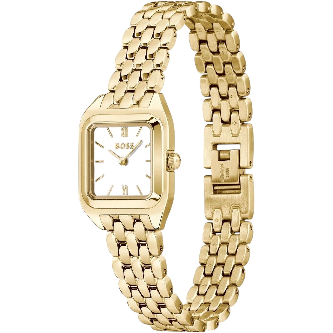 BOSS Mae Gold Dial 22mm Gold Stainless Steel Bracelet 1502823 - 3