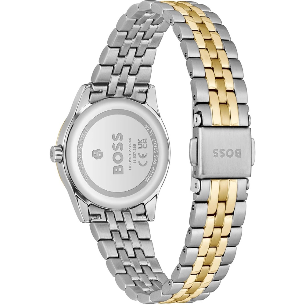 HUGO BOSS Graceful Mina Green Dial 25mm Gold And Silver Stainless Steel Bracelet 1502841 - 4