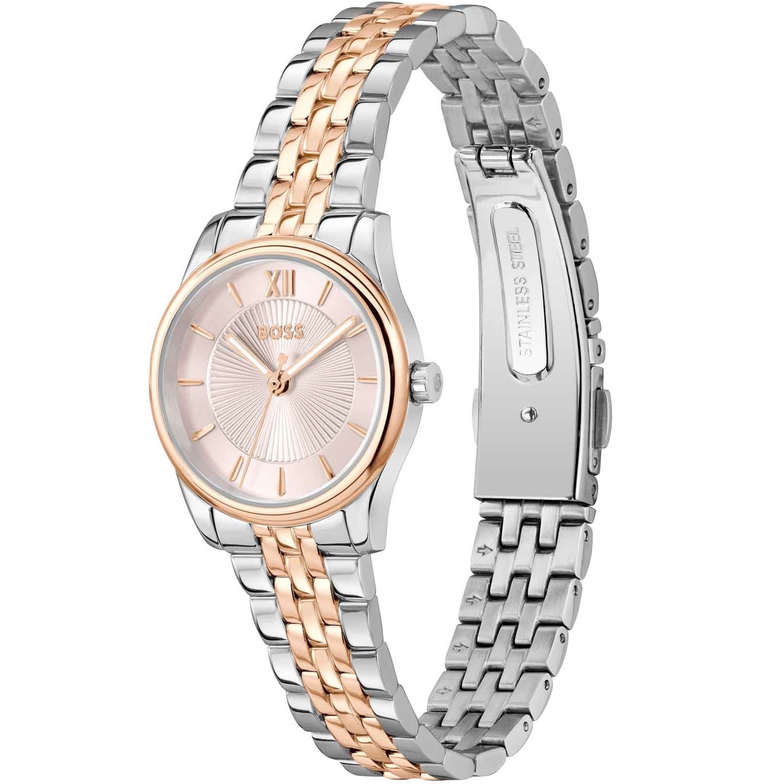 BOSS Graceful Mina Rose Gold Dial 25mm Two Tone Rose Gold Stainless Steel Bracelet 1502842 - 3