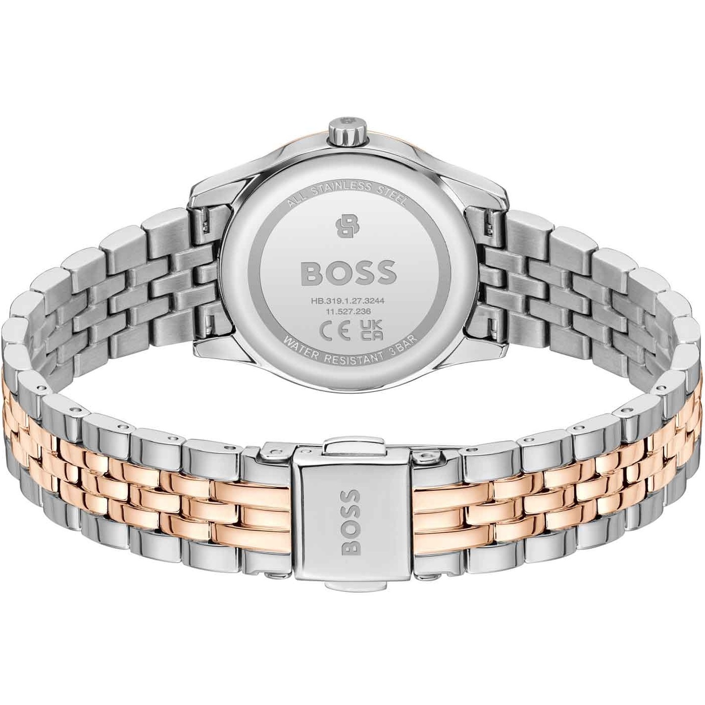 BOSS Graceful Mina Rose Gold Dial 25mm Two Tone Rose Gold Stainless Steel Bracelet 1502842 - 4