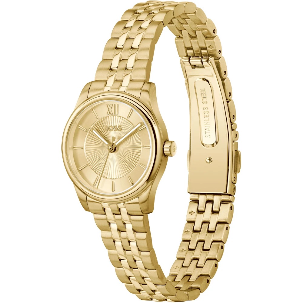 BOSS Graceful Mina Gold Dial 25mm Gold Stainless Steel Bracelet 1502843 - 