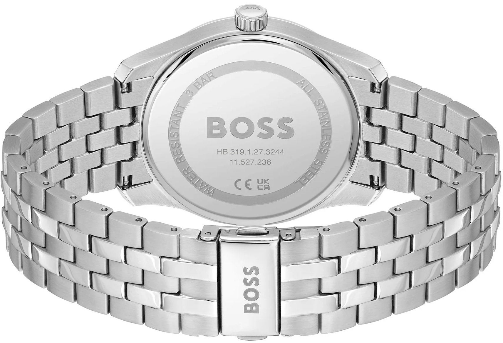 BOSS Principle Gray Dial 41mm Silver Stainless Steel Bracelet 1514116 - 4