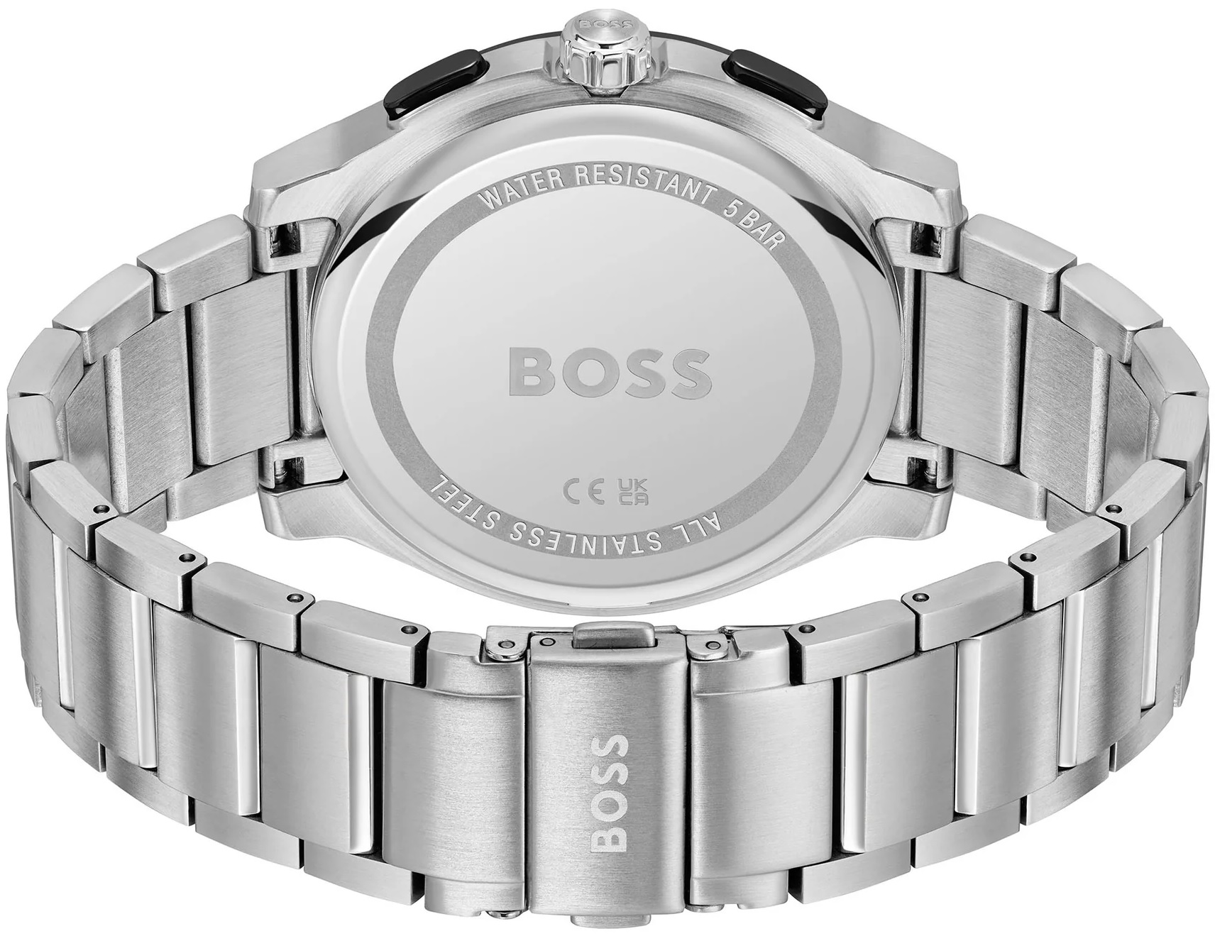 BOSS Peak 2.0 Chronograph Blue Dial 45mm Silver Stainless Steel Bracelet 1514189 - 4