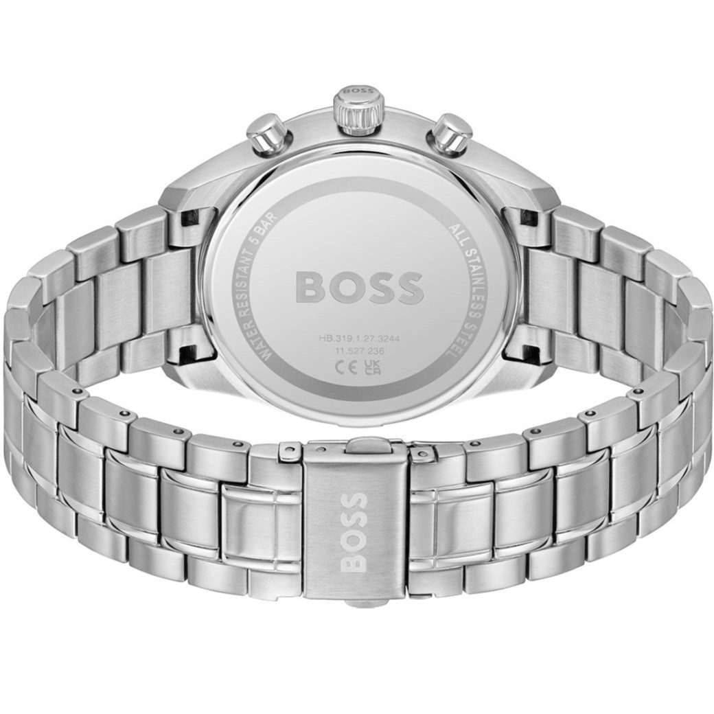 BOSS Grand Prix Chronograph Green Dial 40mm Silver Stainless Steel Bracelet 1514265 - 4