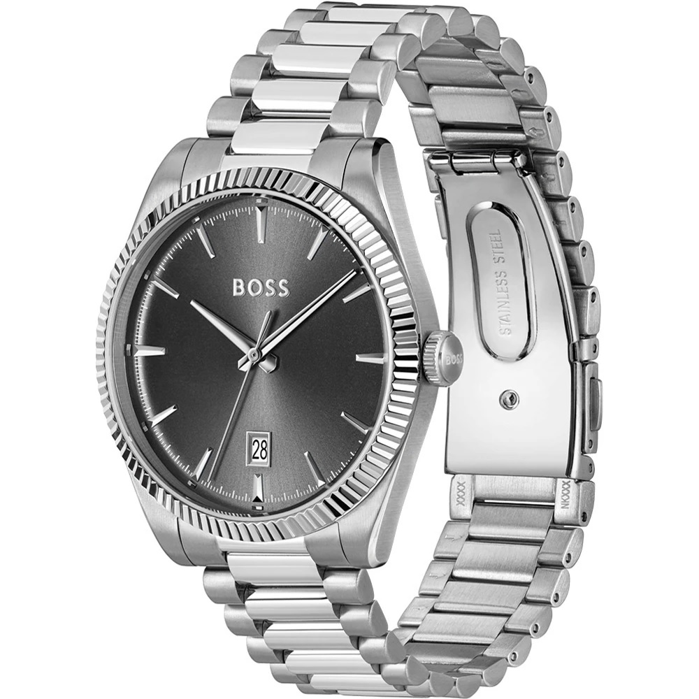 BOSS Cheswick Gray Dial 40mm Silver Stainless Steel Bracelet 1514310 - 