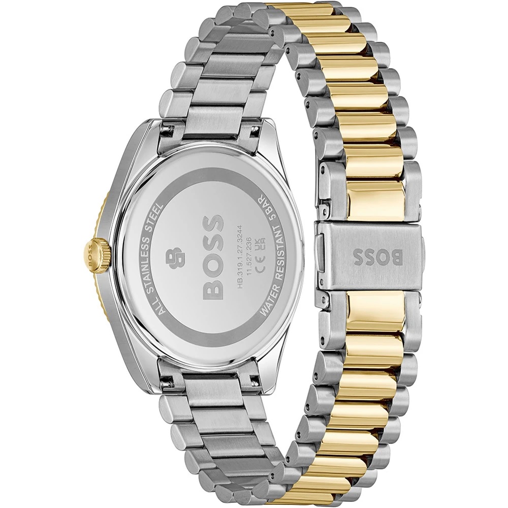BOSS Cheswick Blue Dial 40mm Two Tone Gold Stainless Steel Bracelet 1514311 - 4
