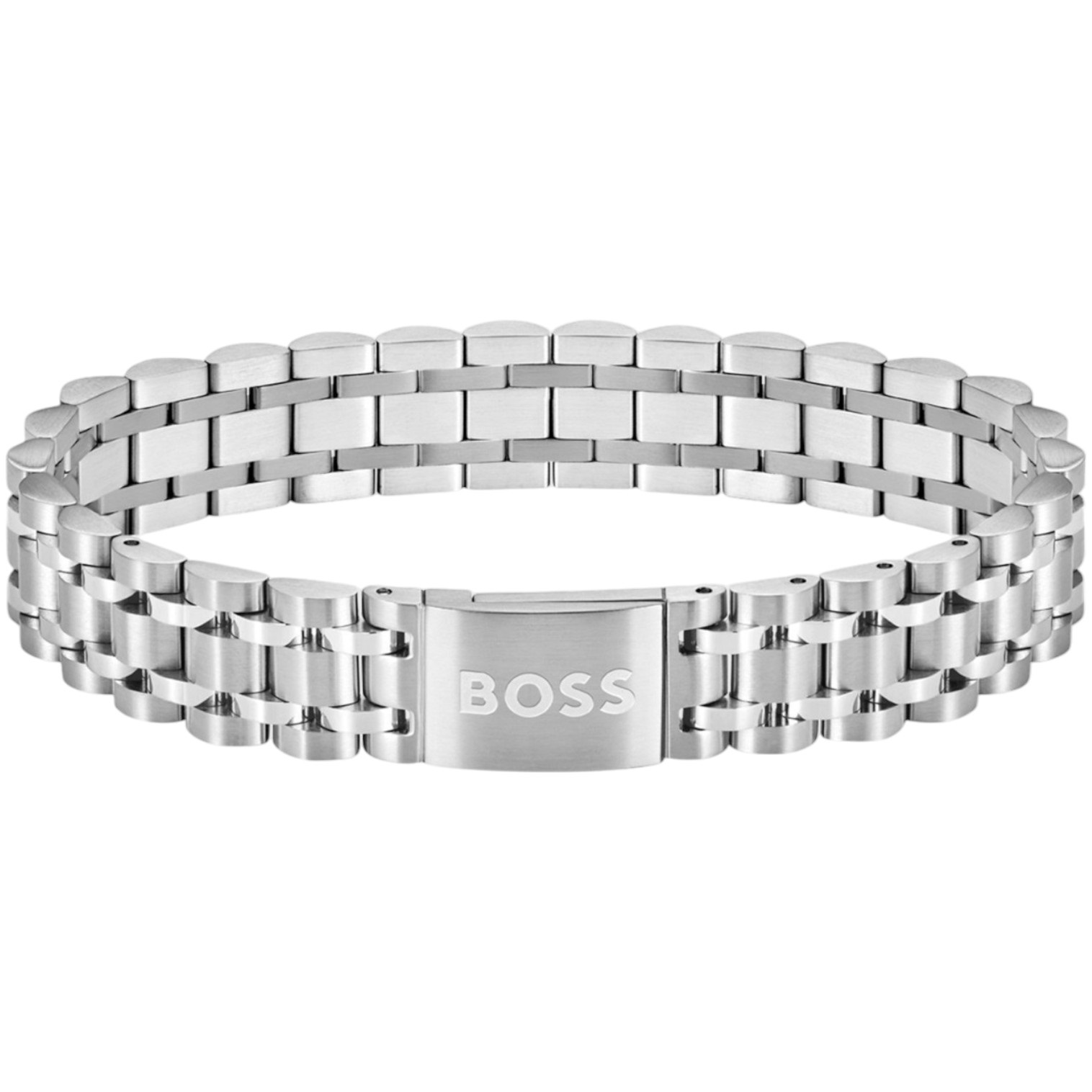 ΒΡΑΧΙΟΛΙ Ανδρικό BOSS Owan από Ανοξείδωτο Ατσάλι 1580644 -