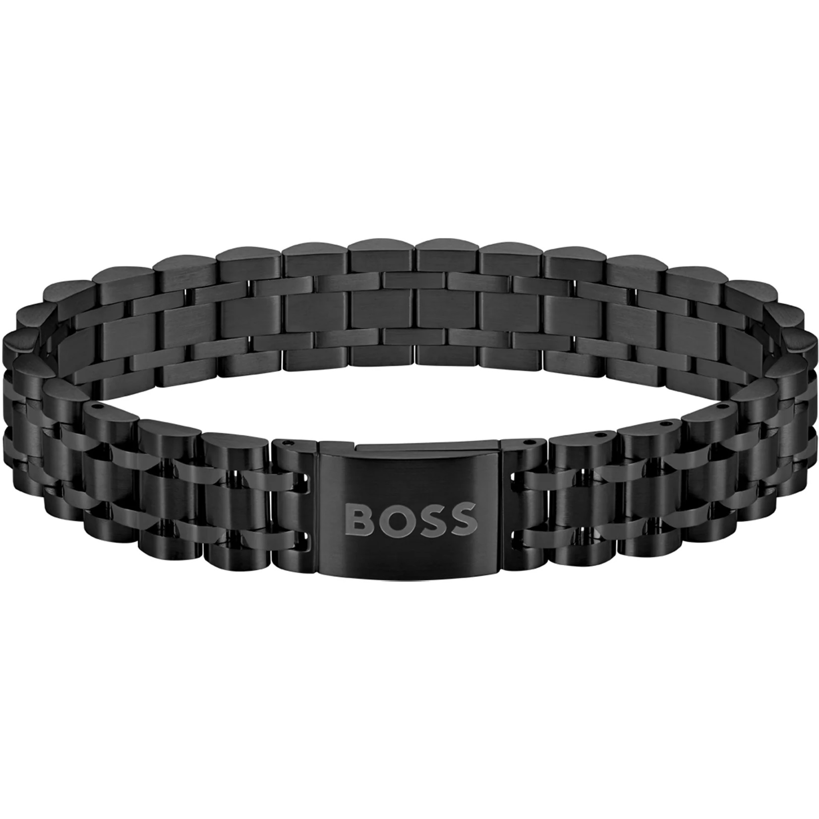 ΒΡΑΧΙΟΛΙ Ανδρικό BOSS από Μαύρο Ανοξείδωτο Ατσάλι 1580646 - 