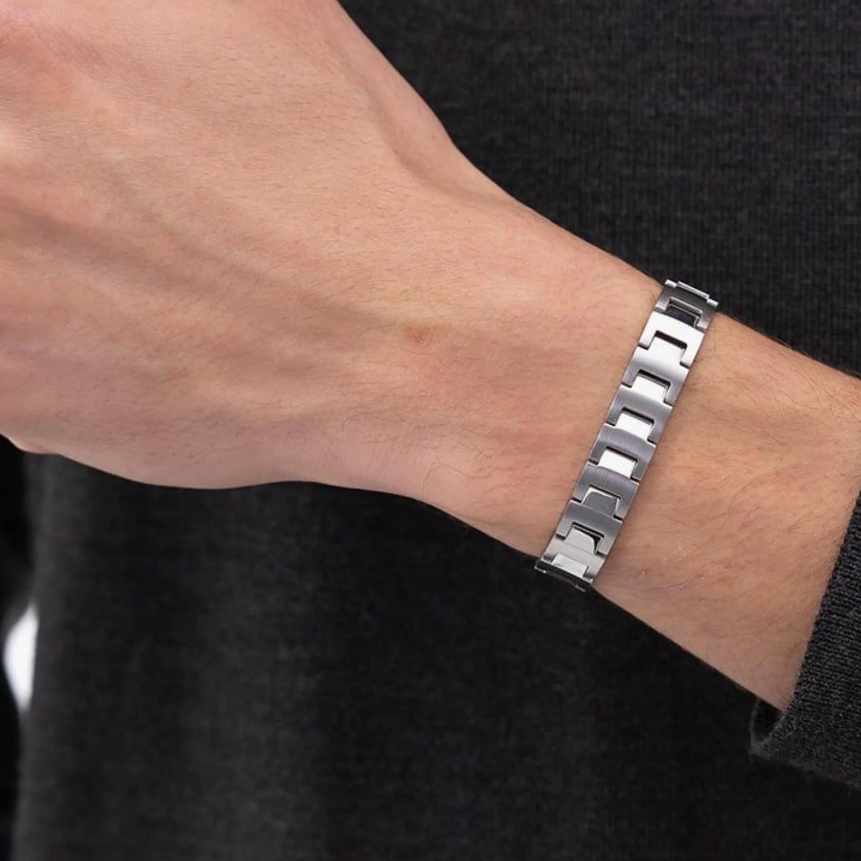 BOSS Jewelry Bracelet Silver Stainless Steel 1580751 - 