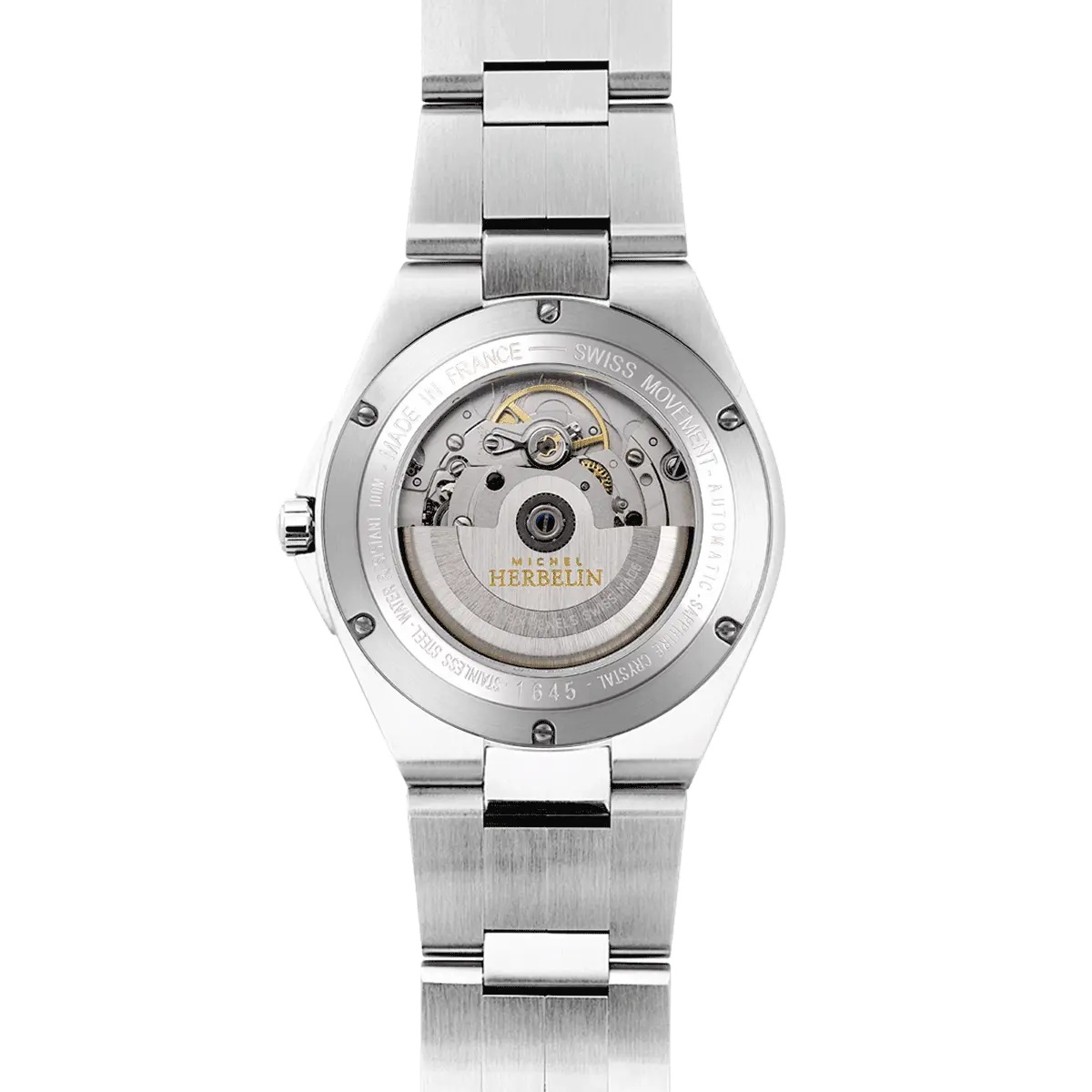 HERBELIN Cap Camarat Automatic Green Gradient Dial 40.5mm Silver Stainless Steel Bracelet 1645B16 - 3