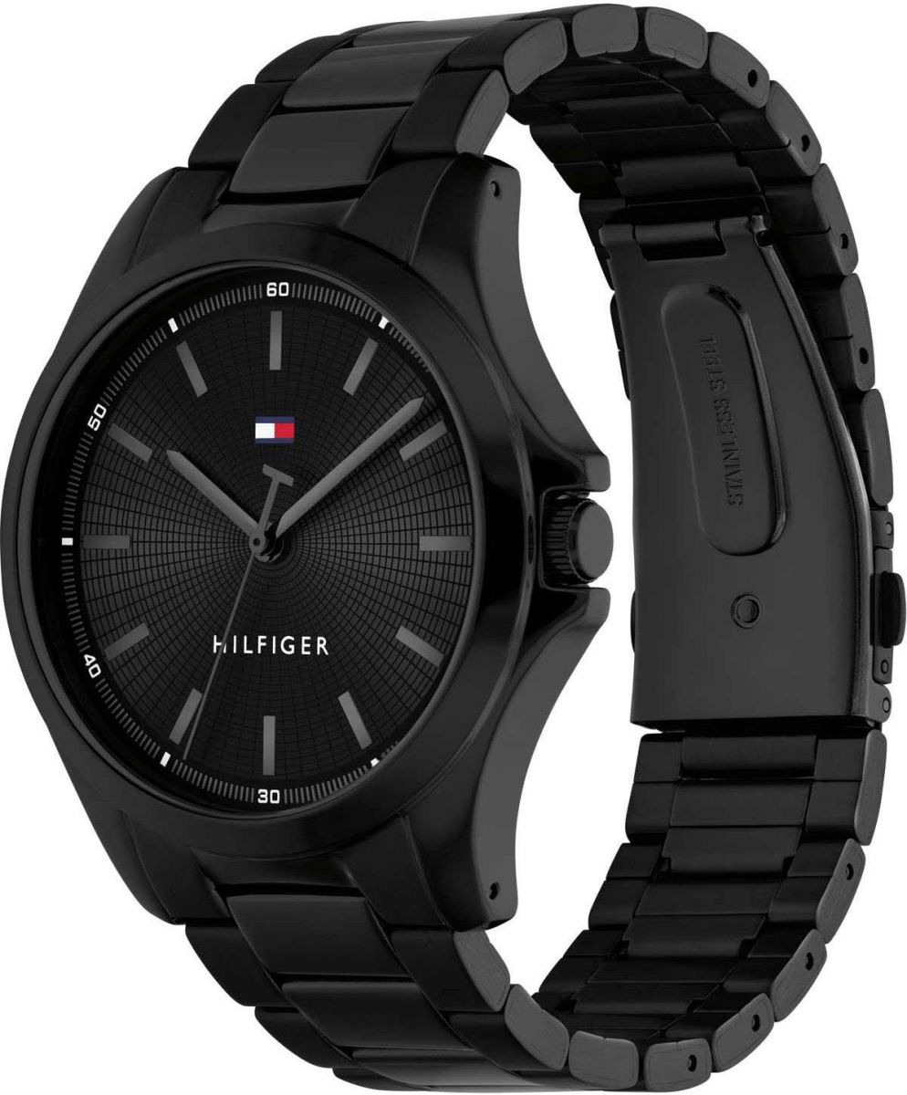 TOMMY HILFIGER Bruce Black Dial 43mm Black Stainless Steel Bracelet 1710680 - 2