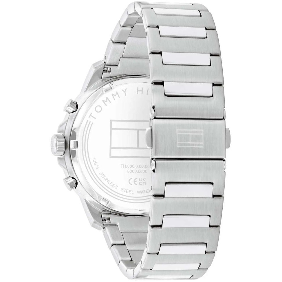 TOMMY HILFIGER Henry Multifunction Green Dial 44mm Silver Stainless Steel Bracelet 1710686 - 3