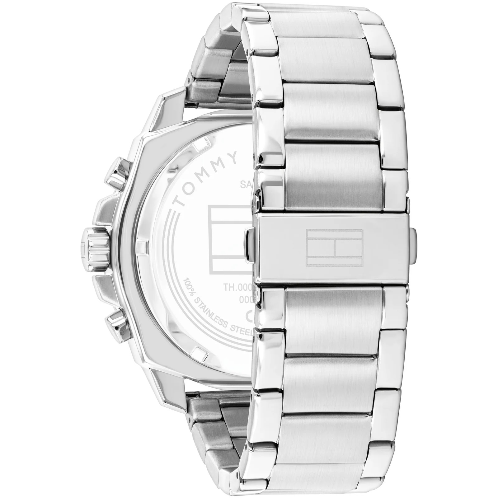 TOMMY HILFIGER Morgan Multifunction Grey Dial 48mm Silver Stainless Steel Bracelet 1710689 - 3