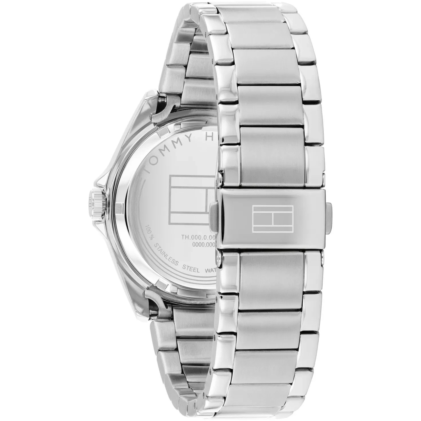 TOMMY HILFIGER Baker Automatic Blue Dial 39mm Silver Stainless Steel Bracelet 1710716 - 3
