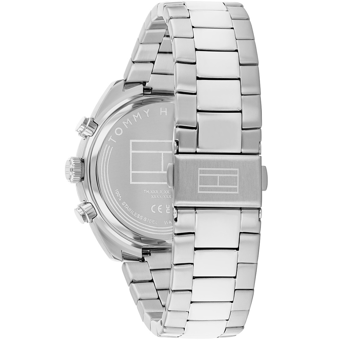 TOMMY HILFIGER Hudson Multifunction Blue Dial 40mm Silver Stainless Steel Bracelet 1710722 - 3