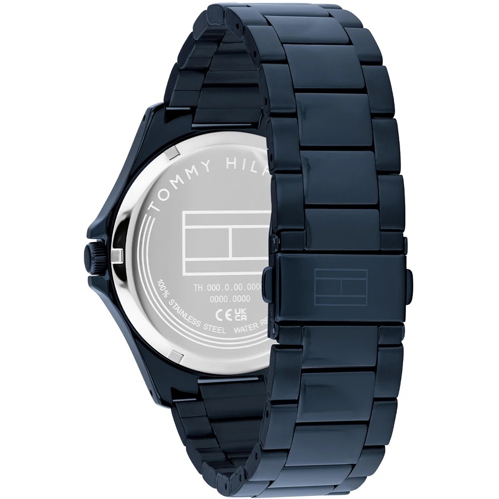 TOMMY HILFIGER Bruce Blue Dial 43mm Blue Stainless Steel Bracelet 1710742 - 3