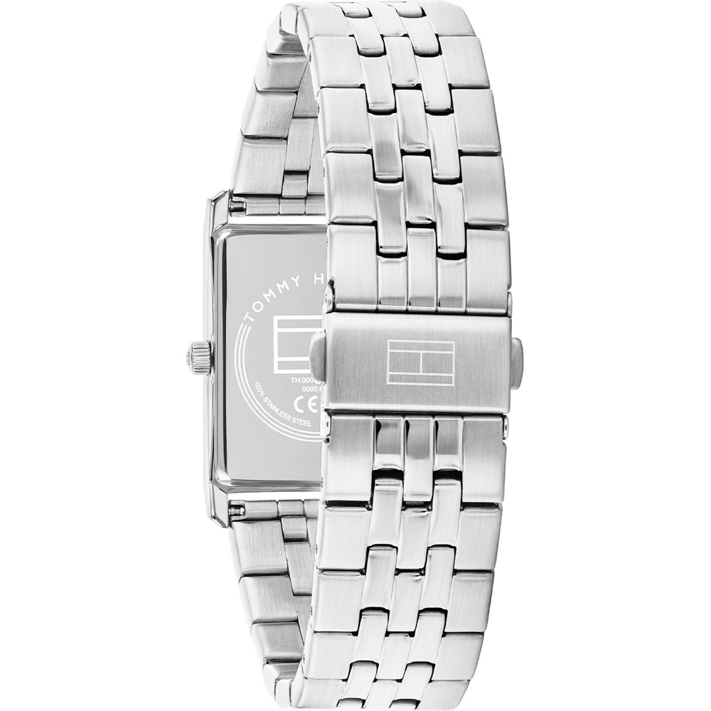 TOMMY HILFIGER Ben Black Dial 40mm Silver Stainless Steel Bracelet 1710773 - 4
