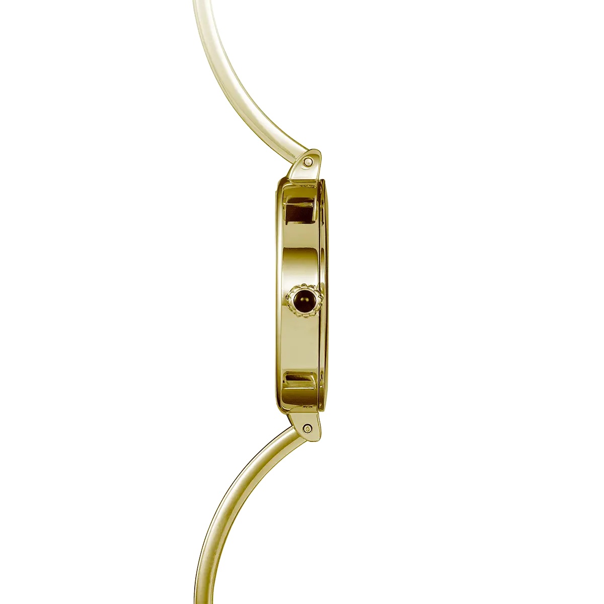 HERBELIN Fil Lady Silver Dial 26mm Gold Stainless Steel Bangle Bracelet 17206BP11 - 3