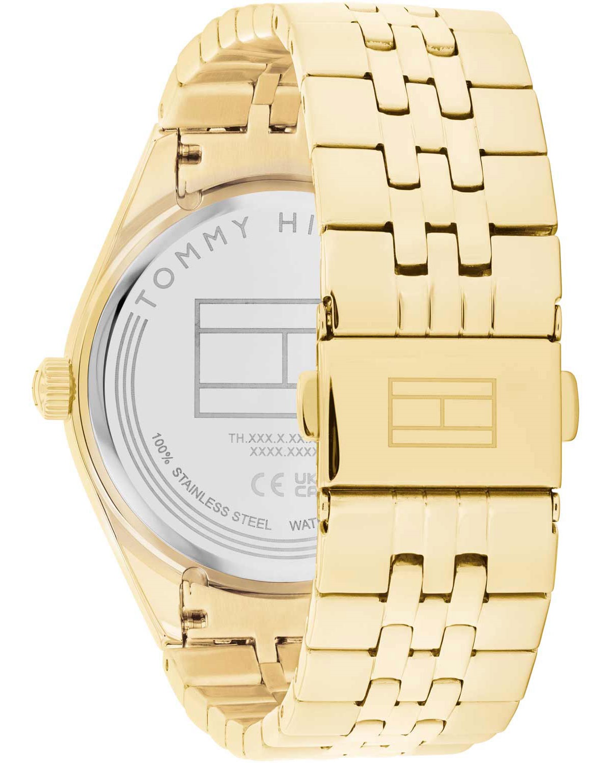 TOMMY HILFIGER Monica Multifunction Black Dial 38mm Gold Stainless Steel Bracelet 1782717 - 3