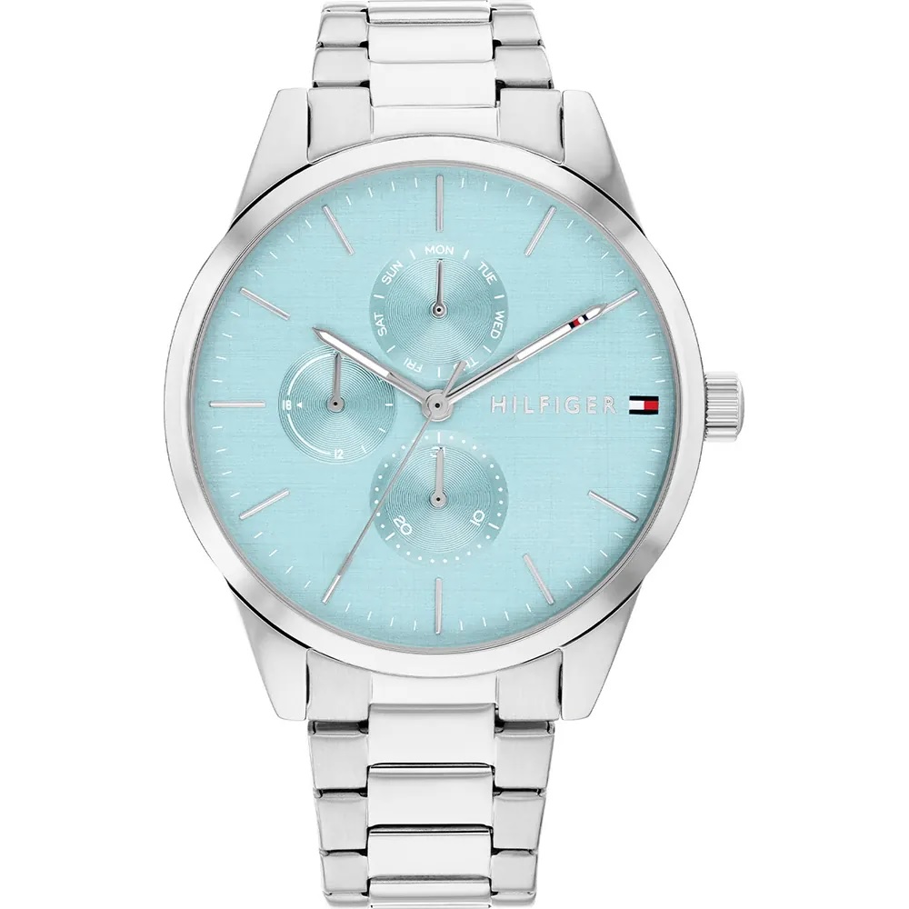TOMMY HILFIGER Camille Multifunction Light Blue Dial 38mm Stainless Steel Bracelet 1782767 - 