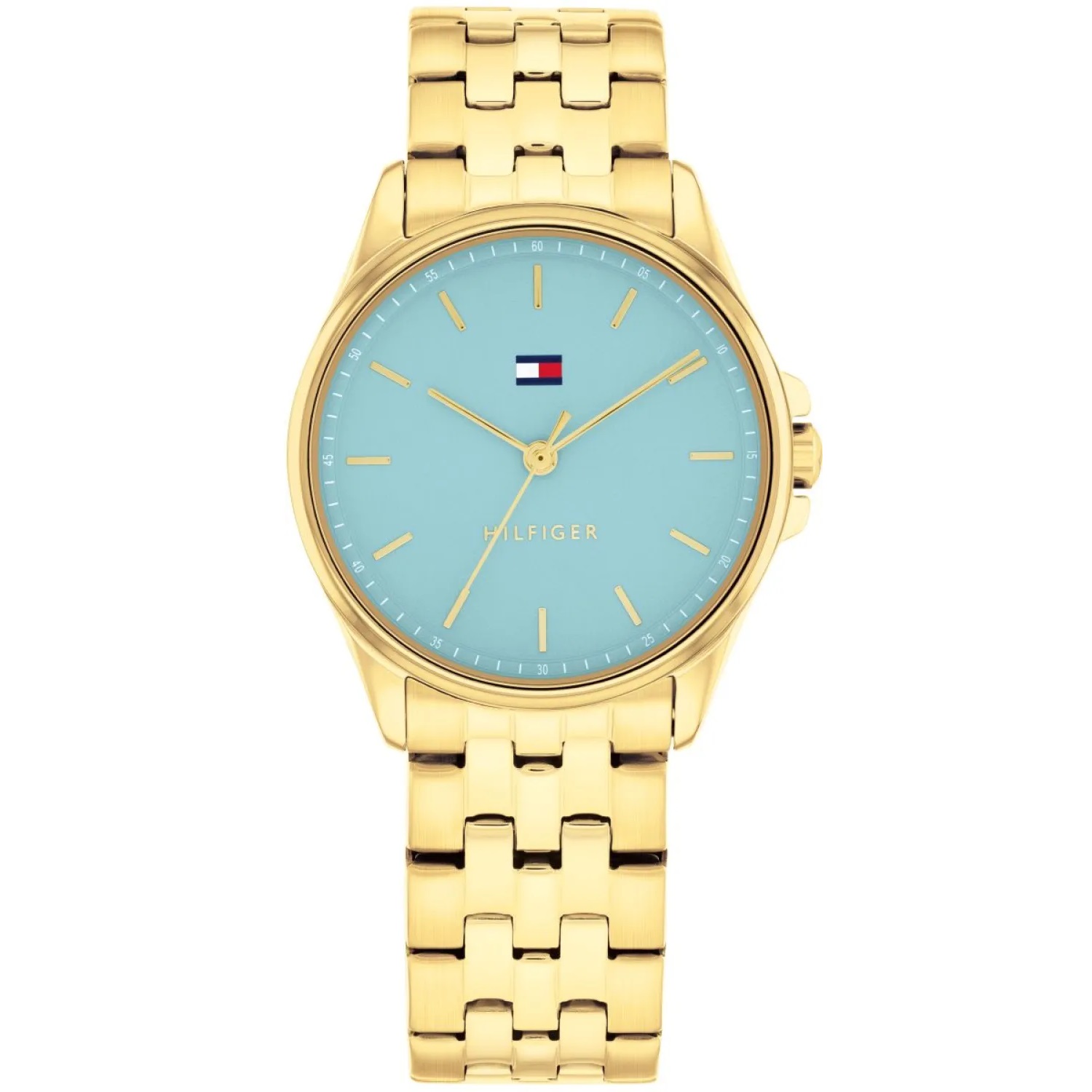 TOMMY HILFIGER Jade Light Blue Dial 29mm Gold Stainless Steel Bracelet 1782776 - 