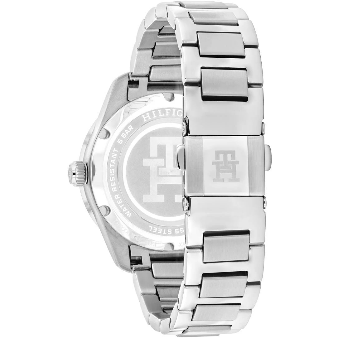 TOMMY HILFIGER TH85 Crystals Red Dial 36mm Silver Stainless Steel Bracelet 1782794 - 3