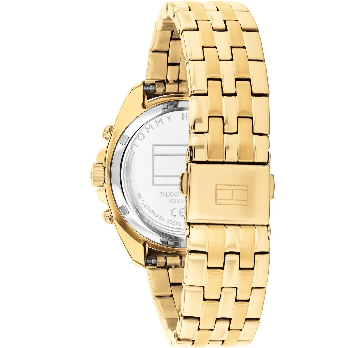 TOMMY HILFIGER Mellie Multifunction Crystals Gold Dial 36mm Gold Stainless Steel Bracelet 1782803 - 4