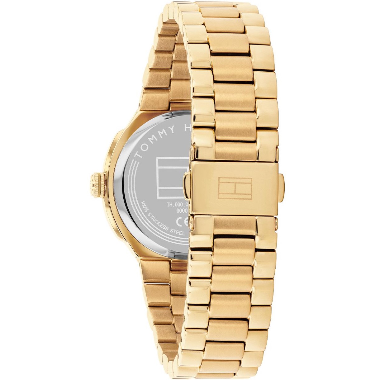 TOMMY HILFIGER Georgia Whte Dial 36mm Gold Stainless Steel Bracelet 1782819 - 4