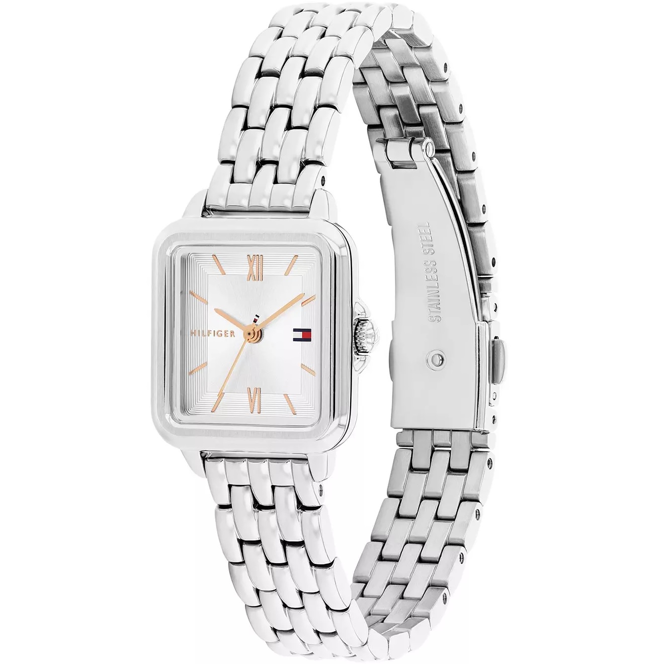 TOMMY HILFIGER Mia Silver Dial 22.5 x 24mm Silver Stainless Steel Bracelet 1782830 - 3