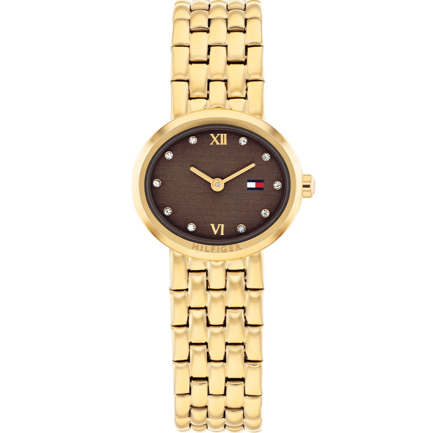 TOMMY HILFIGER Moira Brown Dial 25mm Gold Stainless Steel Bracelet 1782844 - 