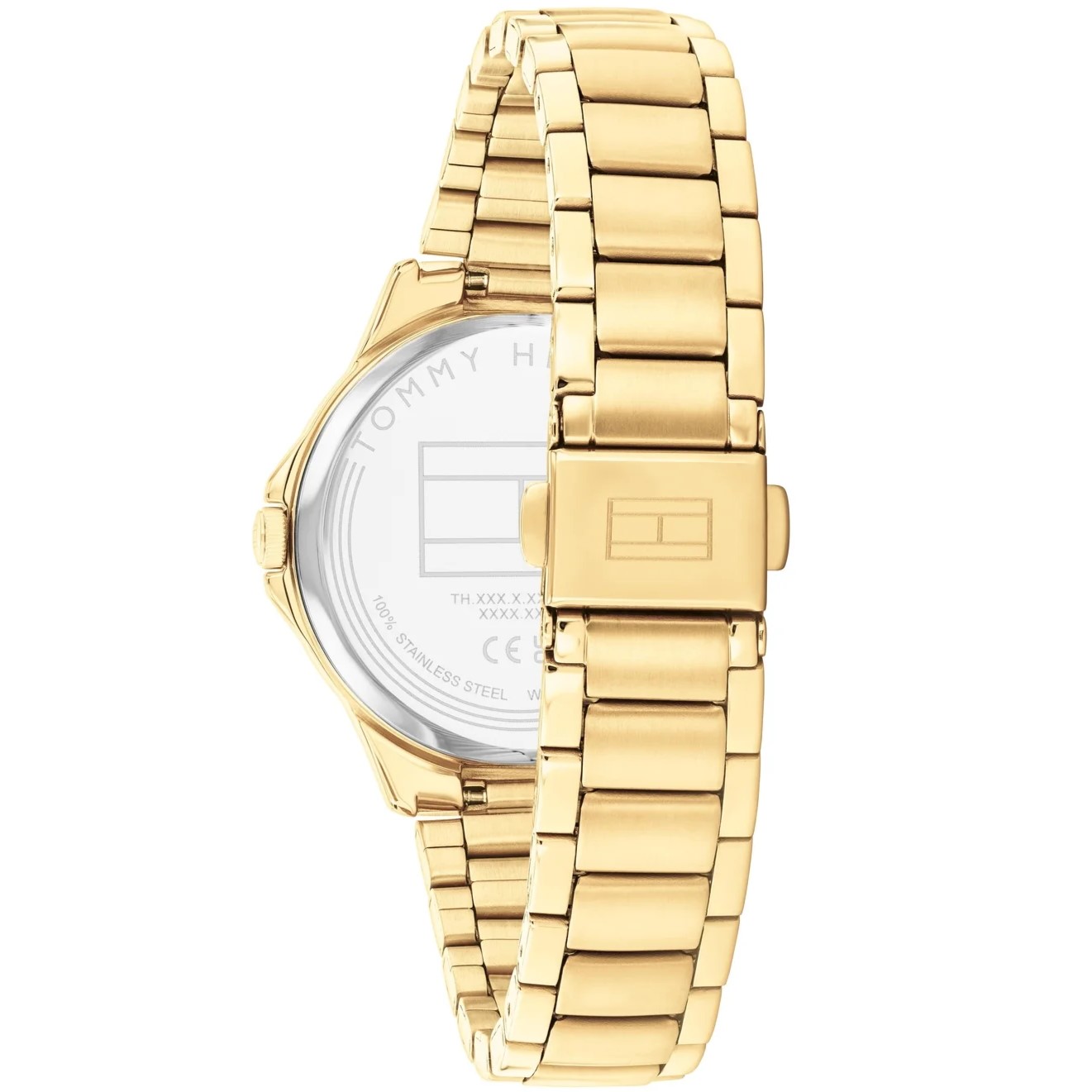 TOMMY HILFIGER Chloe Green Dial 34mm Gold Stainless Steel Bracelet 1782860 - 3