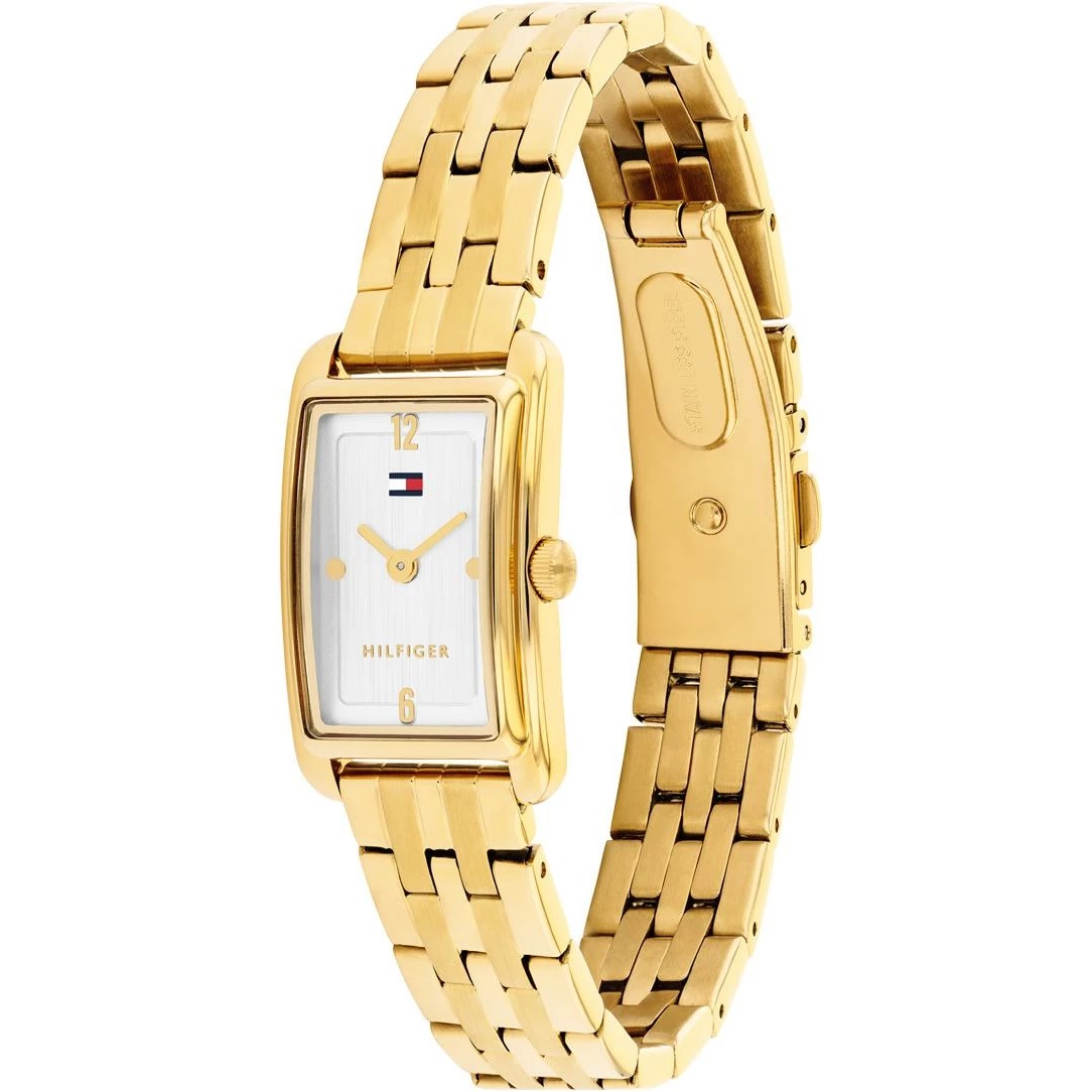 TOMMY HILFIGER Madison White Dial 16mm Gold Stainless Steel Bracelet 1782863 - 3