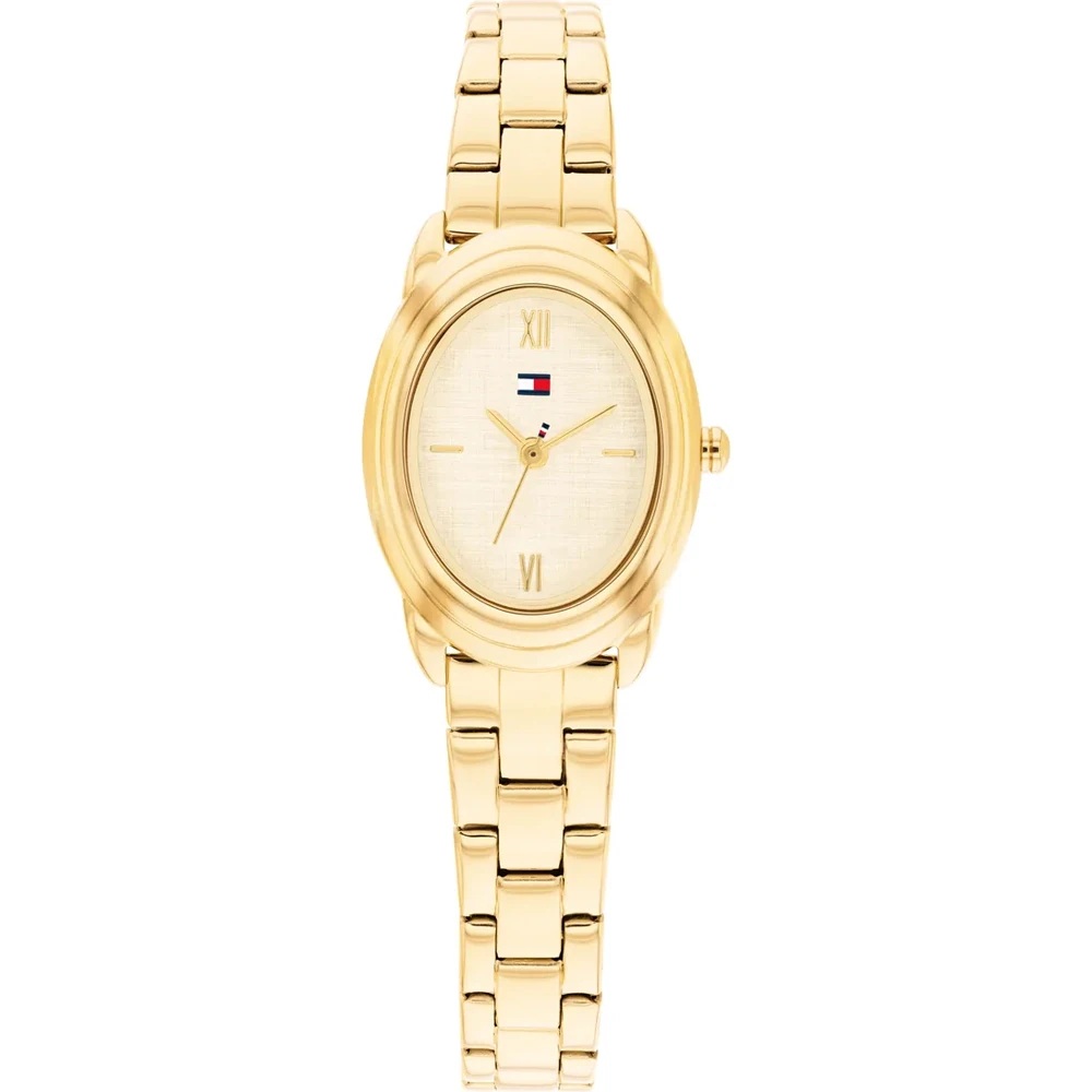 TOMMY HILFIGER Demi Gold Dial 22mm Gold Stainless Steel Bracelet 1782875 - 
