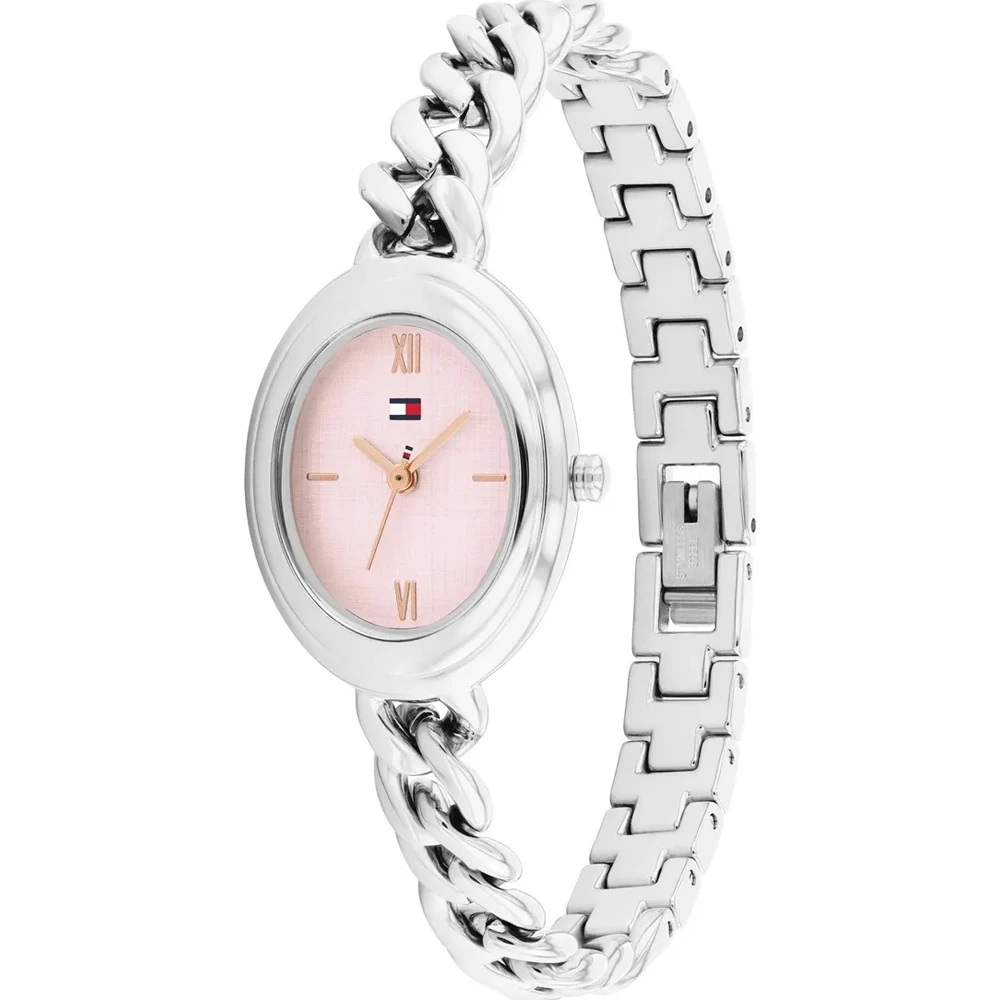 TOMMY HILFIGER Demi Silver Dial 22mm Silver Stainless Steel Bracelet 1782876 - 3