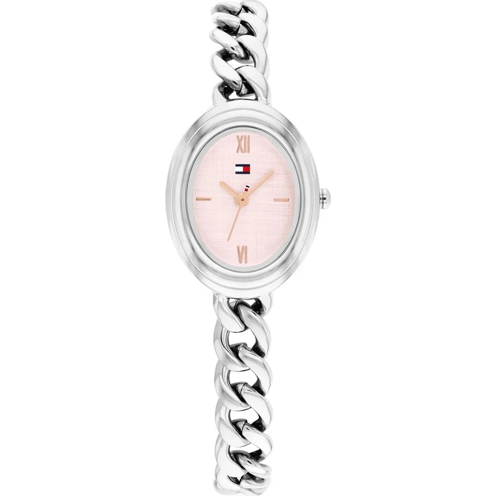 TOMMY HILFIGER Demi Silver Dial 22mm Silver Stainless Steel Bracelet 1782876 - 