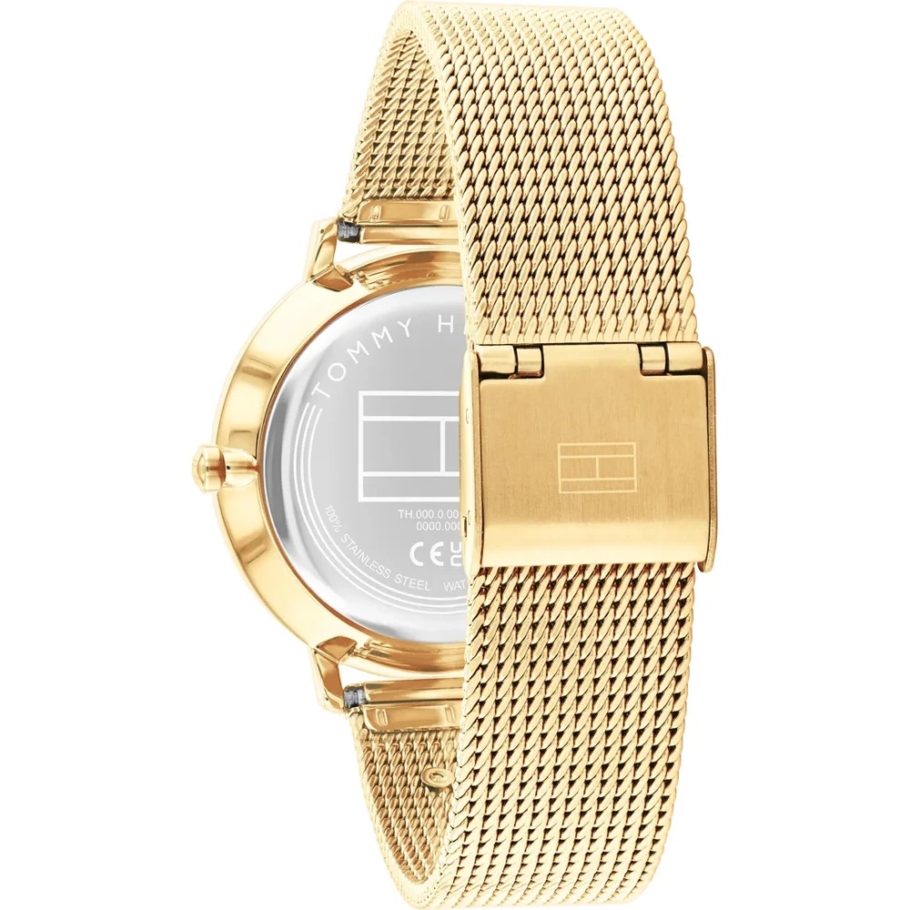 TOMMY HILFIGER Tea Green Dial 36mm Gold Stainless Steel Mesh Bracelet 1782880 - 4