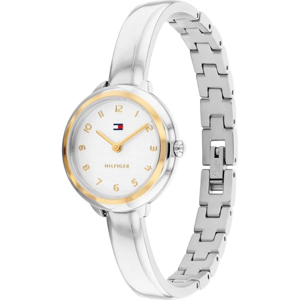 TOMMY HILFIGER Demi Bangle Silver Dial 26mm Silver Stainless Steel Bracelet 1782894 - 3