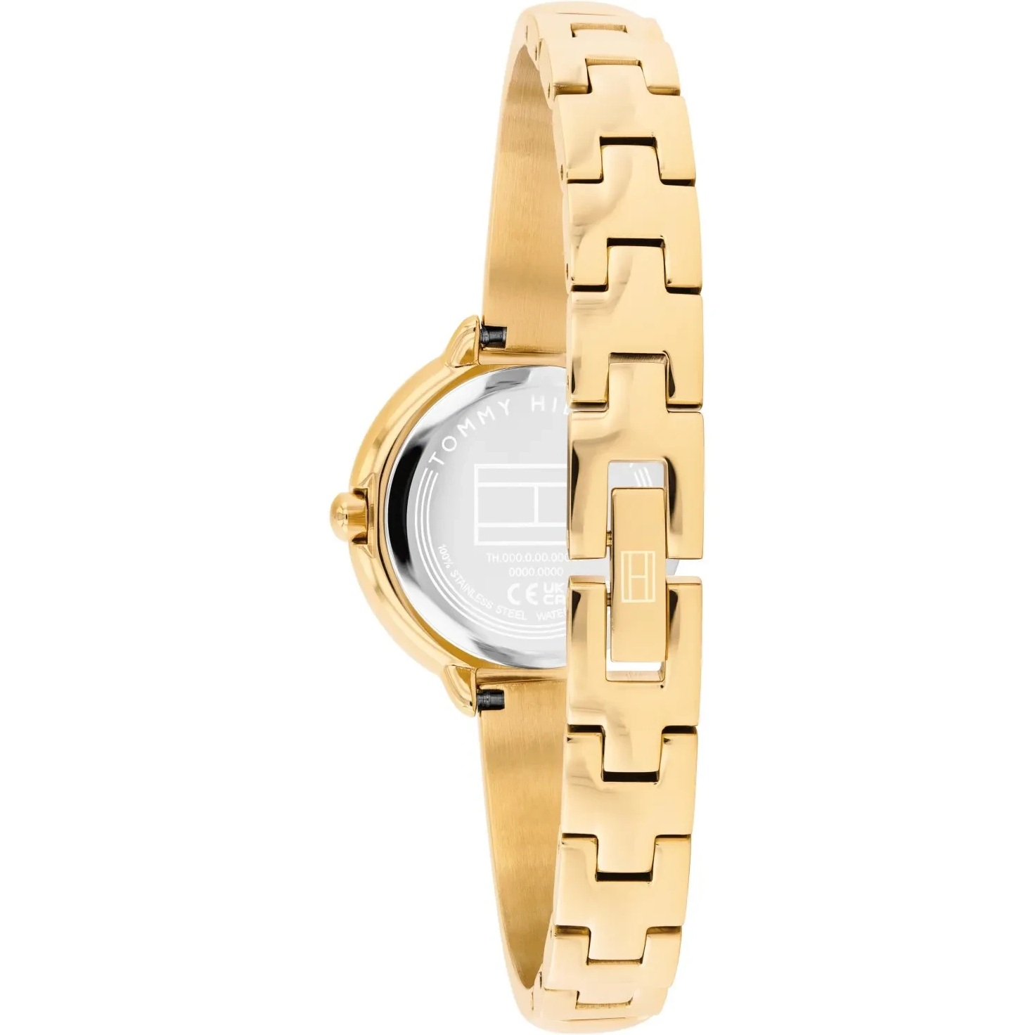 TOMMY HILFIGER Demi Bangle Gold Dial 26mm Gold Stainless Steel Bracelet 1782895 - 4