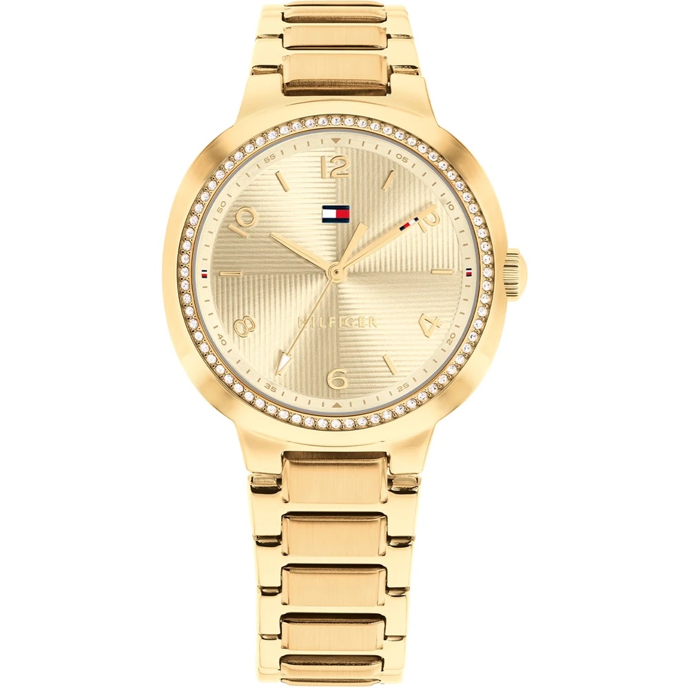 TOMMY HILFIGER Savannah Gold Dial 32mm Gold Stainless Steel Bracelet 1782900 - 
