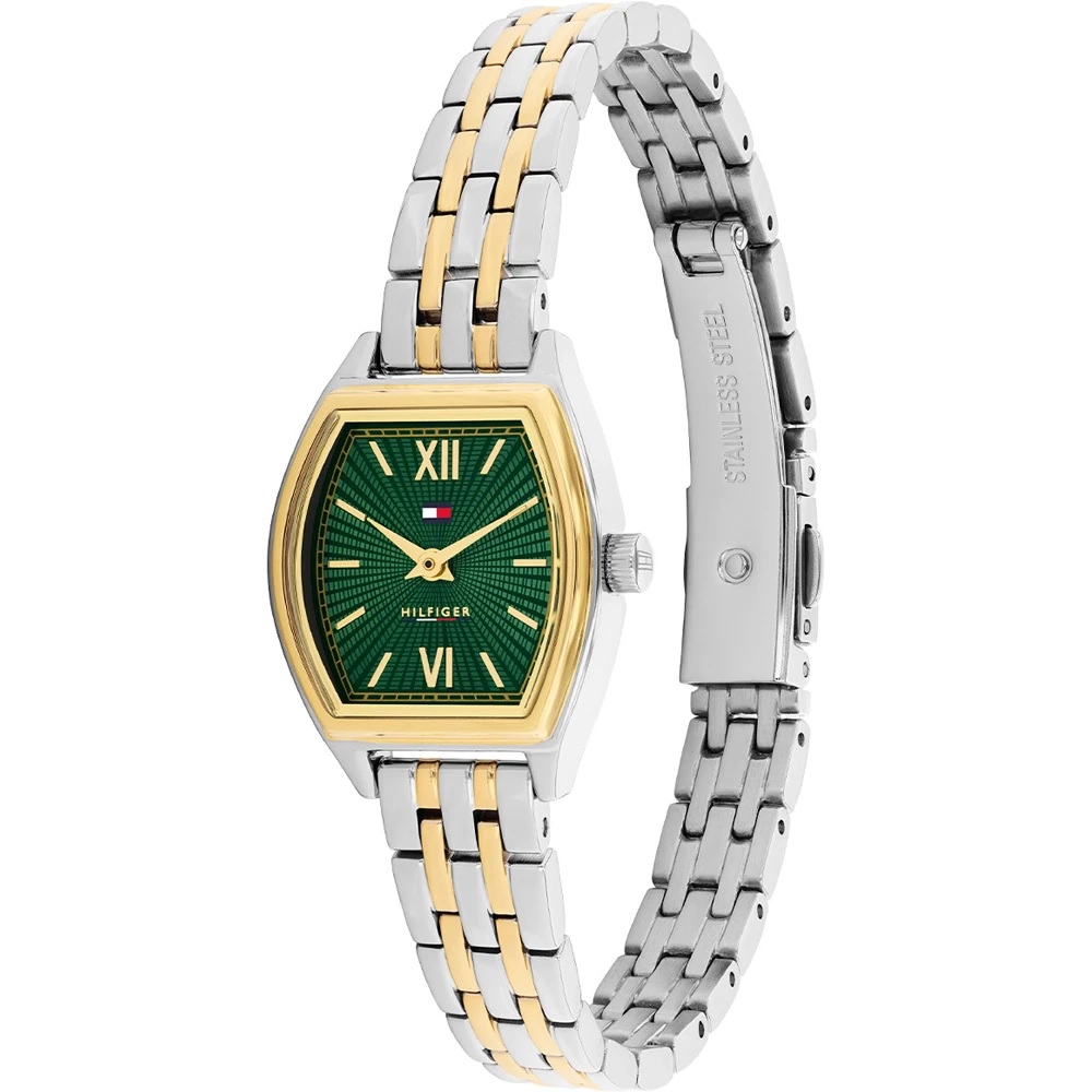 TOMMY HILFIGER Norah Green Dial 30mm Two Tone Gold Stainless Steel Bracelet 1782907 - 3