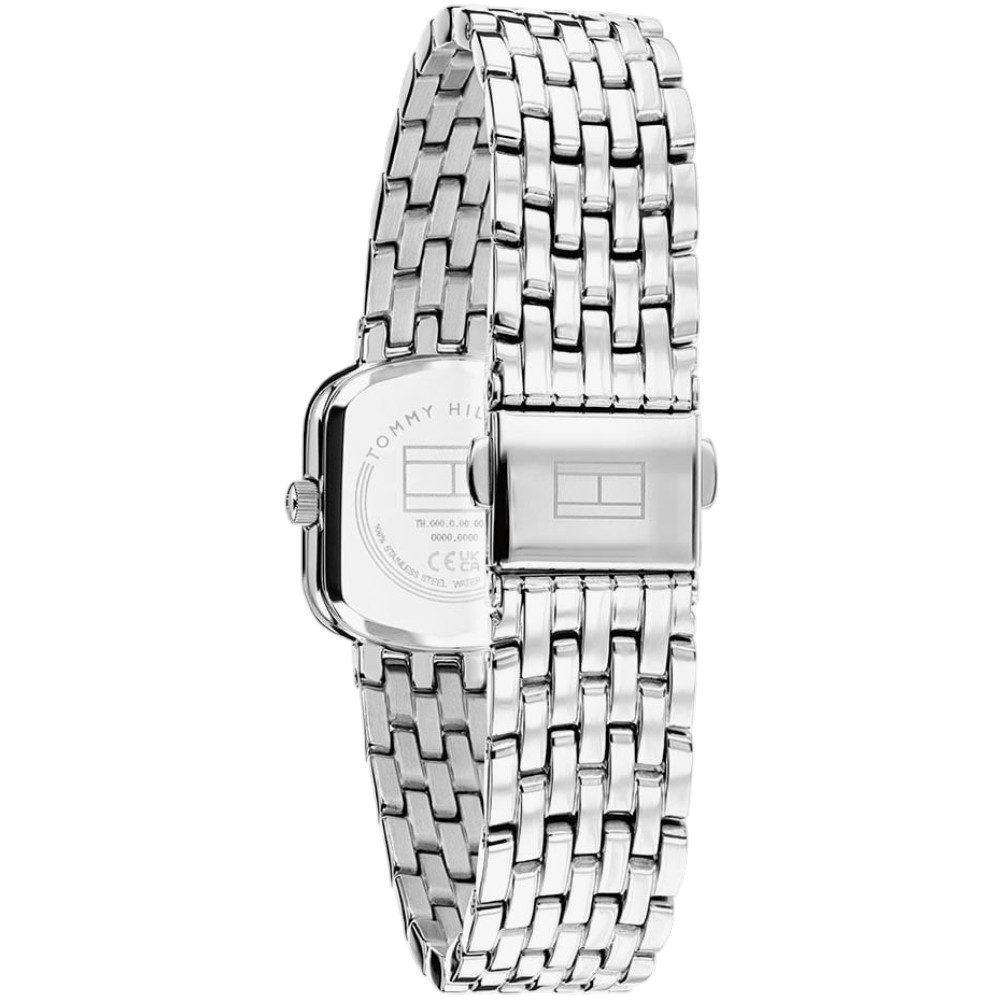 TOMMY HILFIGER Abby White Pearl Dial 22mm Silver Stainless Steel Bracelet 1782925 - 