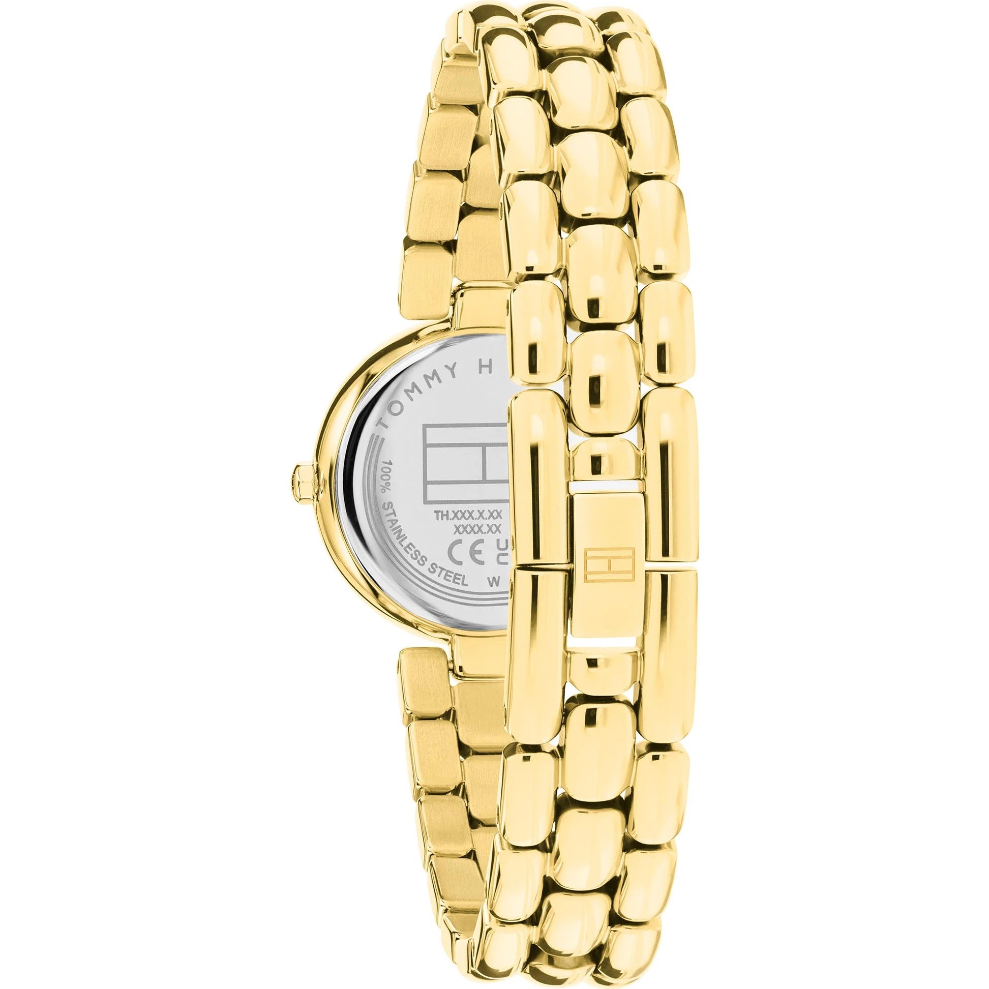 TOMMY HILFIGER Annie Silver Dial 26mm Gold Stainless Steel Bracelet 1782928 - 