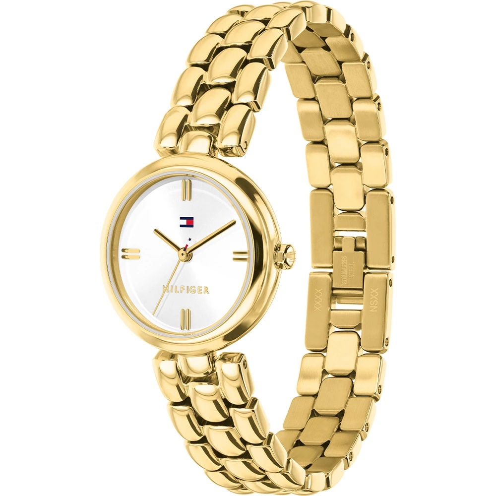 TOMMY HILFIGER Annie Silver Dial 26mm Gold Stainless Steel Bracelet 1782928 - 3