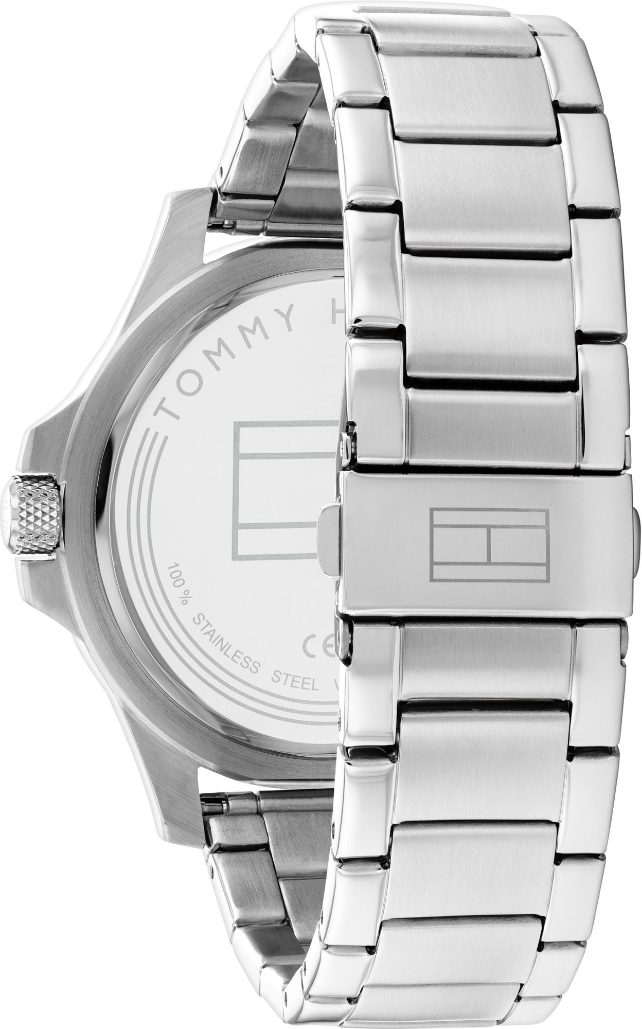 TOMMY HILFIGER Ryan 46mm Silver Stainless Steel Bracelet 1791995 - 3