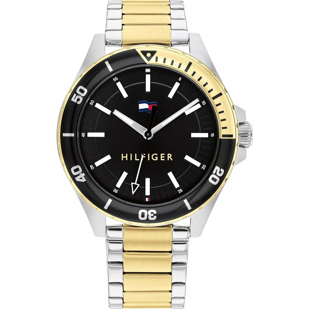 TOMMY HILFIGER Logan 43mm Gold & Silver Stainless Steel Bracelet 1792013 - 