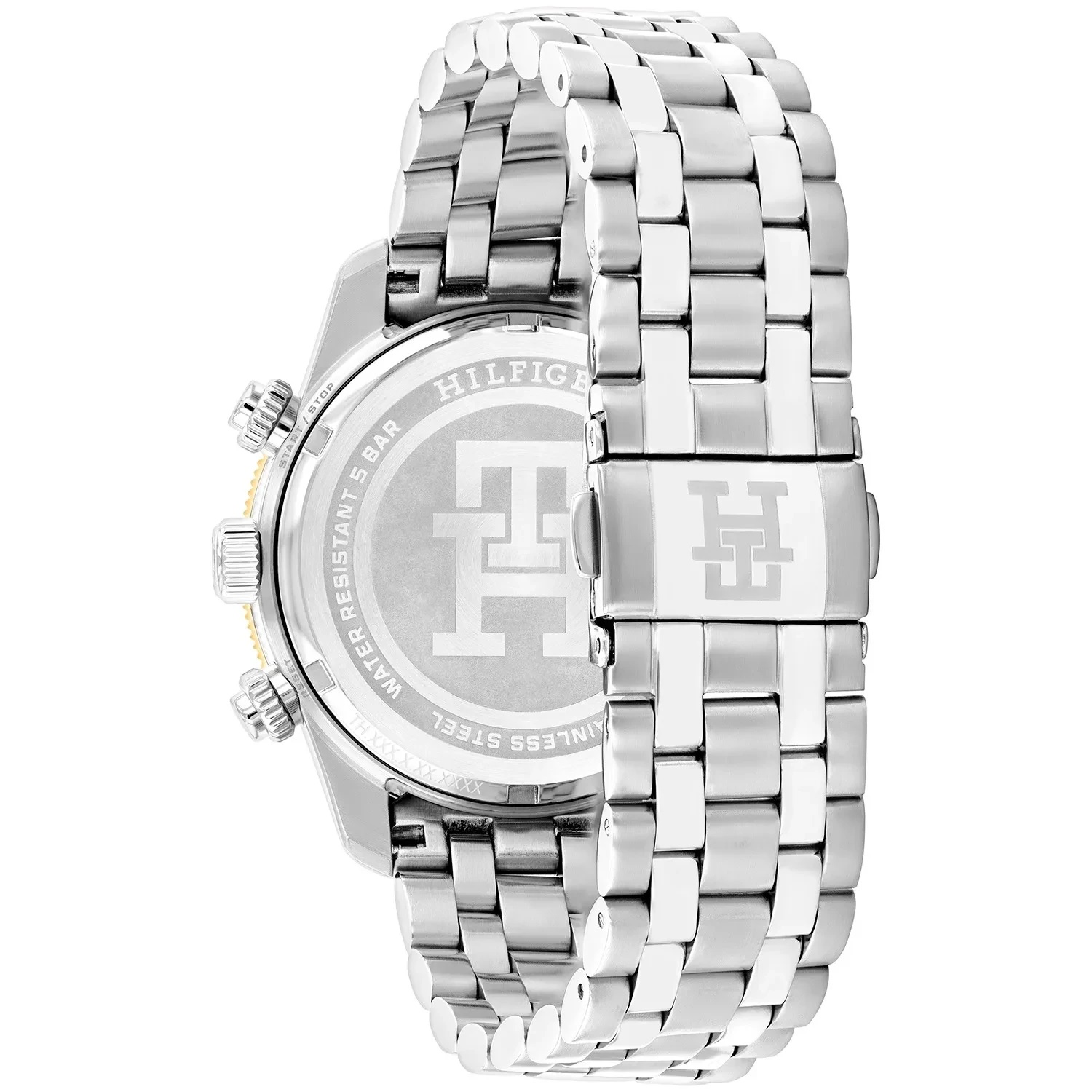 TOMMY HILFIGER TH85 Chronograph White Dial 41mm Silver Stainless Steel Bracelet 1792184 - 3