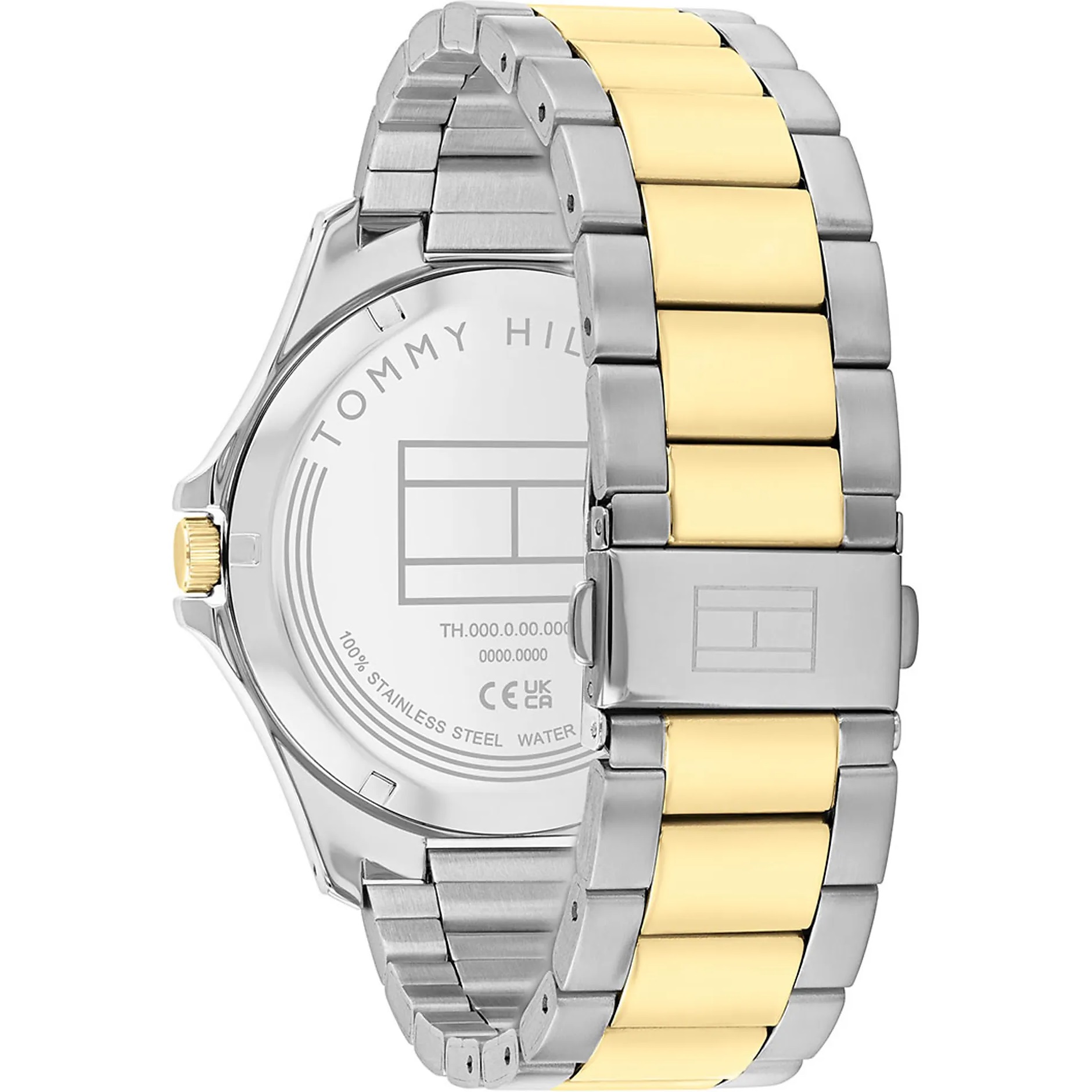 TOMMY HILFIGER Bruce Green Dial 43mm Two Tone Gold Stainless Steel Bracelet 1792192 - 3